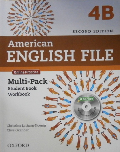 Livro American English File 4b Second Edition Multi-pack - Christina Latham-koenig E Clive Oxenden [2018]