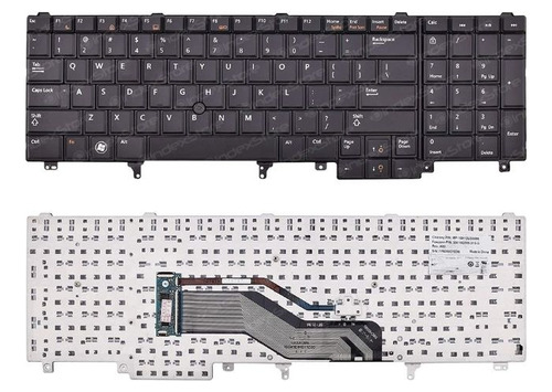 Teclado Notebook Dell E6520 E5520 Con Pointstick