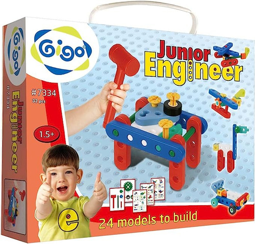 Juego De Construcción Ingeniero Junior 32 Und.