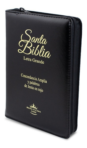 Imagen 1 de 1 de Biblia Reina Valera 1960 Letra Grande Con Estuche