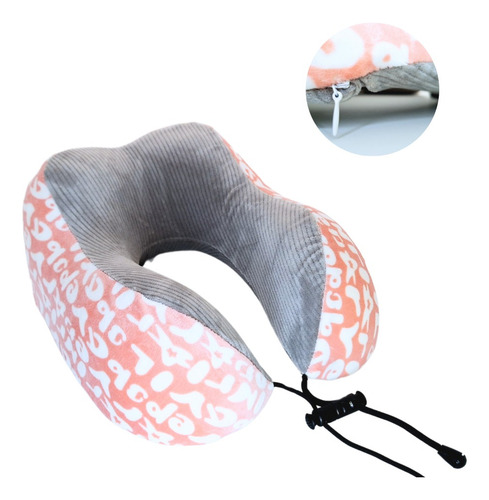 Almohada De Espuma Para Cuello Estampado
