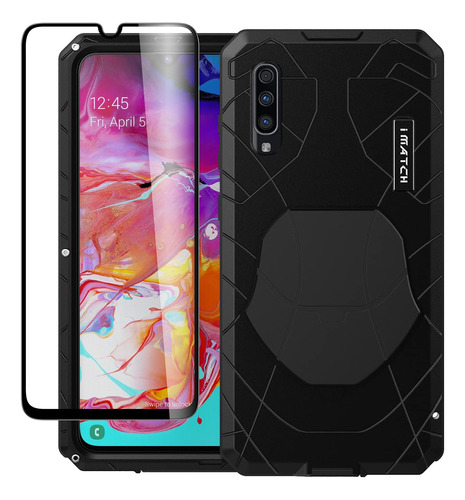 Funda Para Galaxy A70 Feiteng Rugged Black