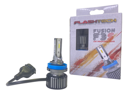 Flashtech Foco Led F3s Fusion Para Faro Delanteros: Tamaño