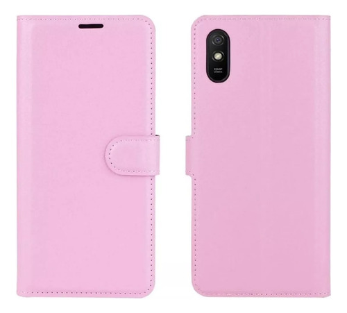 Capa Capinha Carteira Flip Rosa Claro Para Galaxy A53