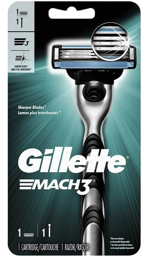 Afeitadora Gillette Mach 3 La Mas Usada En El Mundo Excelent