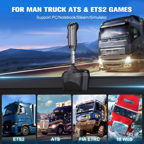 Palanca De Cambio Usb De American Truck Simulator, Mango