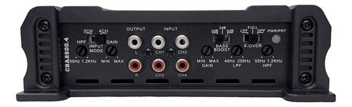 Amplificador 4 Canales Cobalt Cba2500.4 - 2500w Para Auto