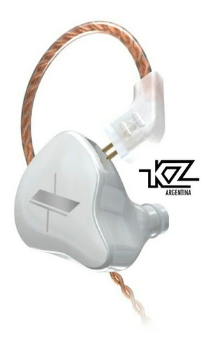 Imagen 1 de 6 de Auriculares In Ear Kz Edx - Hifi 1dd Monitoreo 112db 