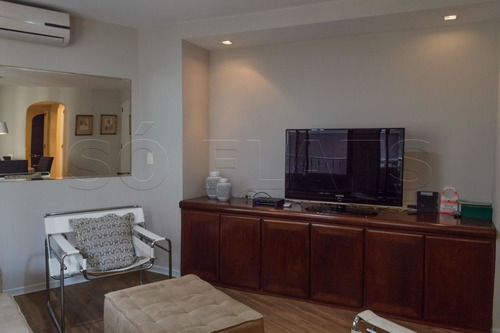 Imagem 4 de 15 de Flat No Jardins 1 Dorm 66m² - Sf25800