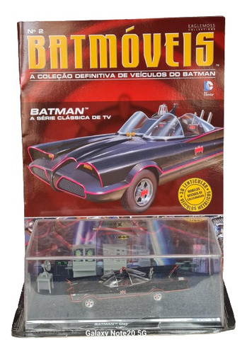 Batmobile Batman Classic Tv '60 Eaglemoss 1:43 Case Acrílico