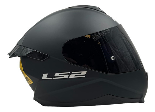 Casco Integral Ls2 Ff802 Negro Mate Con Visor Negro