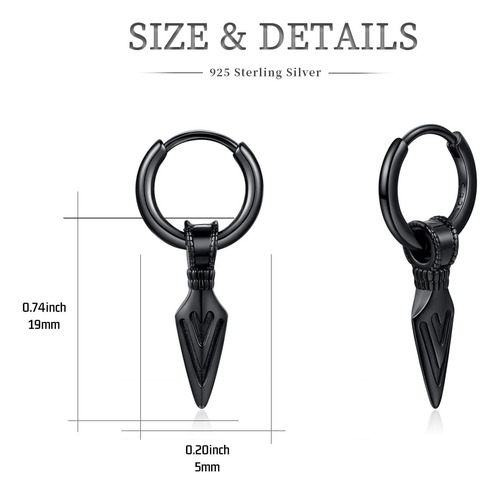Pendientes De Aro Vikingos Nórdicos Para Hombres Pendientes