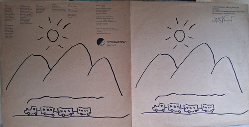 Milton Nascimento - Minas Lp Vinil Emi 1975 Original Estandar (Usado)