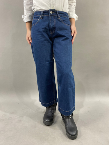Jeans Marca Alaniz Como Nuevo Color Azul (talla Xs)