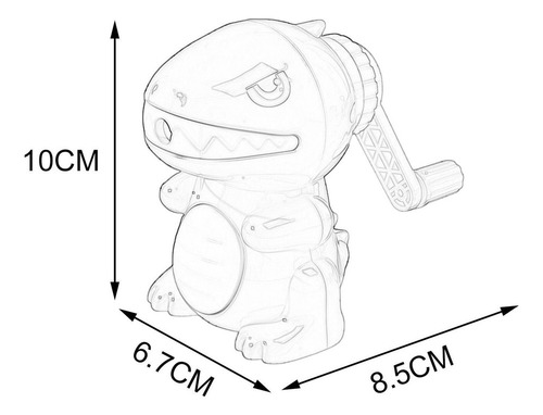 3 Sacapuntas De Manivela Sacapuntas De Crayón Sacapuntas