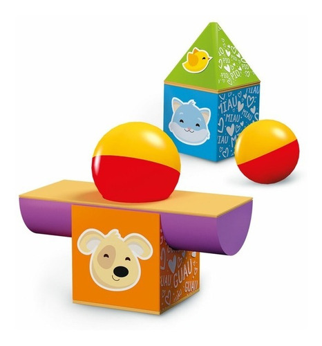 Bimbi Apilables Con Sonido Encastre Didactico Para Bebes