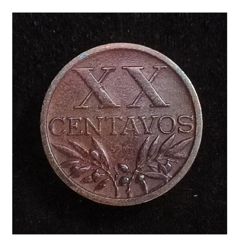 Portugal 20 Centavos 1945 Excelente Km 572