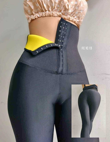 Leggins Sauna Licras Reductoras Pantalón Térmico Moldeador