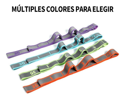 B Bandas Resistencia Tela Ligas Flexibilidad Piernas