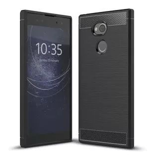 Funda Antigolpe Tpu Carbono Para Sony Xperia L2