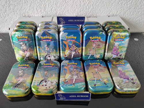 Pokémon Tcg Mini Tins Cenit Supremo 20 Piezas Mini Tins Cenit Supremo Español