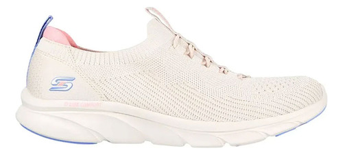 Tenis Running Skechers Sport Active D'lux - Beige