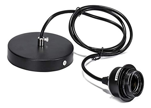 Elibbren Industrial Mini Pendant Light Kit E26 E27 Base Edis