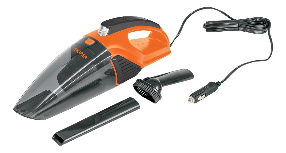 Aspiradora Para Auto,12 Volts, Truper Color Naranja