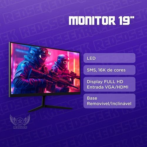 Pc Completo A8 3.8ghz 16gb Monitor 19 Wi-fi Pronto P/ Uso