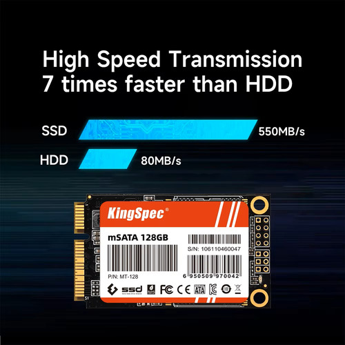 Disco Duro Msata Ssd 2tb Kingspec Huadisk