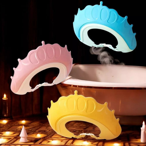Gorro De Ducha Ajustable Para Proteger Ojos Oídos Del Bebé