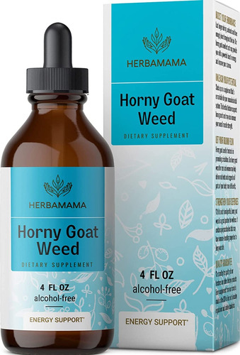 Horny Goat Weed Liquido 4 0nzas Libido Energía Sexual Sabor S/n