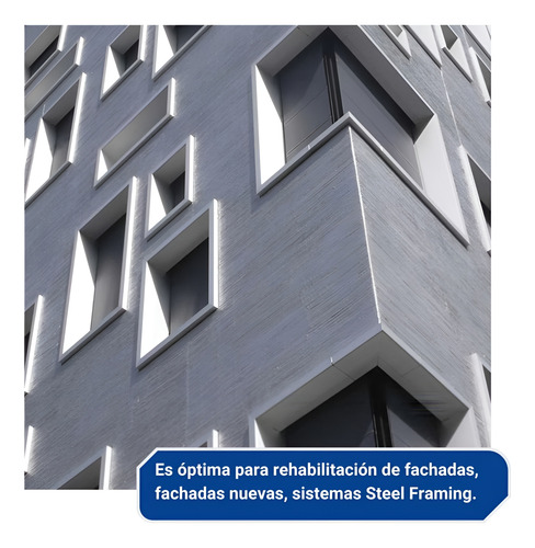 Placa De Yeso Cementicia Aquapanel Knauf Steel Frame 12,5mm