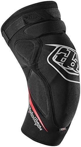 Rodilleras Troy Lee Designs Raid, Negro Sólido, Xs-s