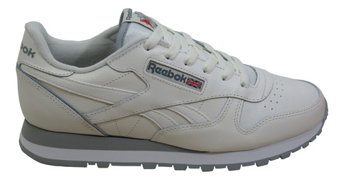 Zapatillas Reebok Classic Leather Blanco/gris Hombre Deporfa