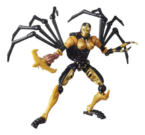 Imagen 1 de 2 de Transformers - Blackarachnia - Clase Viajero - Kingdom - Has