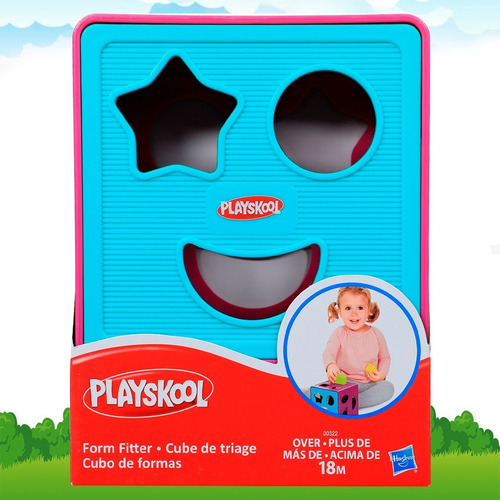 Playskool Cubo Formas Geometricas Juego Didactico Para Bebe
