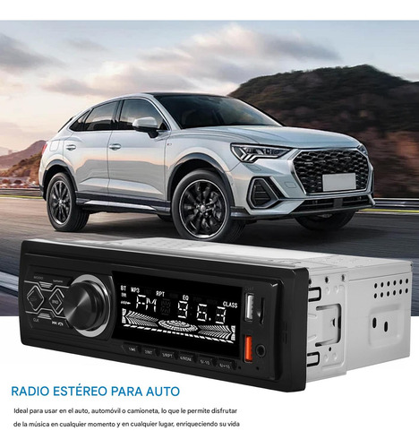 Autoestéreo Mp3 Reproductor Bluetooth Para Coche