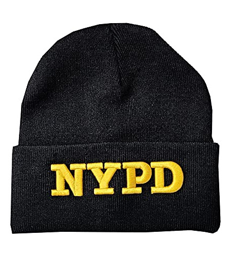 Gorros De La Policía De Nueva York Con Licencia Oficial Para