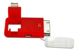 Adaptador Powersync Micro Usb 30pin Light Rojo - Tecsys