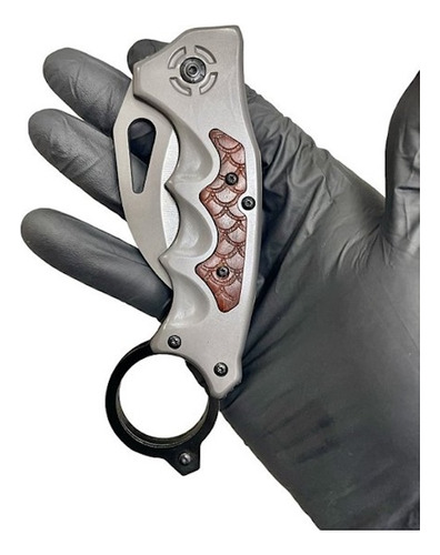 Canivete Tático Fox Karambit Mod.478 Tala G10-clip Cinto