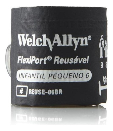 Pinza reutilizable Flexiport Welch Allyn Reuse06 de un solo color