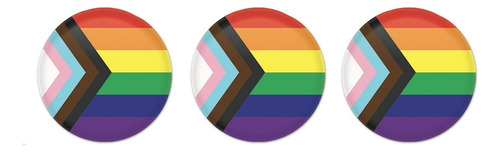Pack X12 Chapitas Pin Lgbt Arcoiris Pride Pin Gay Orgullo