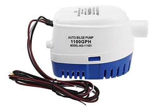 Dasmarine Bomba De Agua Sumergible Automática De 12 V, 1100 