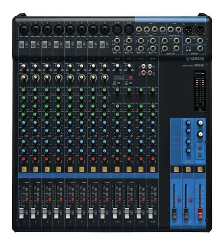 comprar Consola Yamaha MG16 de mezcla 220V