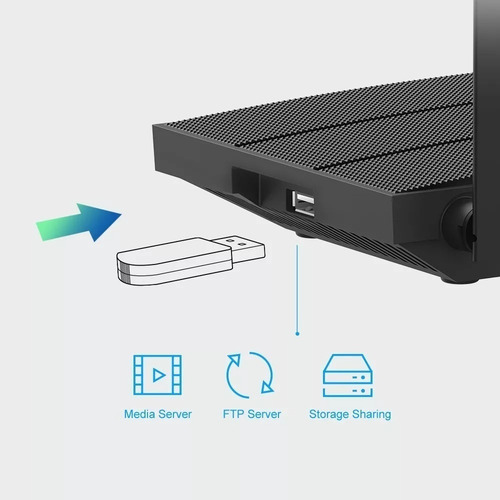 Router Inalambrico Tp-link Archer C6u Ac1200 Mu-mimo Gigabit
