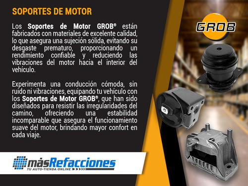 1 Soporte Motor Del Izq/der Pathfinder V6 3.0l 87 Al 95 Grob