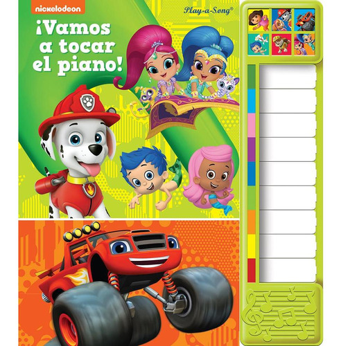 Libro: Vamos A Tocar El Piano Nick Jr. Nickelodeon. Pi Kids