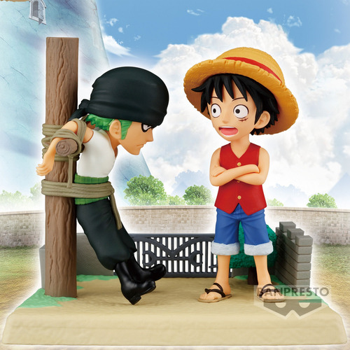 Bandai Spirits World Collectable Monkey D Luffy Y Zoro (Usado)