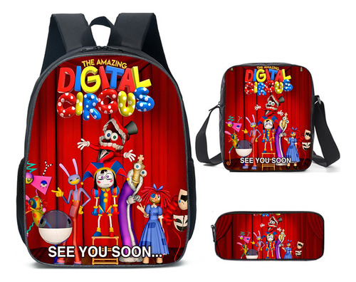 Mochila Campus Infantil The Amazing Digital Circus